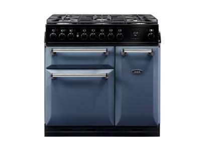 AGA MDX90DFDAR | Masterchef Deluxe Dual Fuel Dartmouth Blue Range Cooker